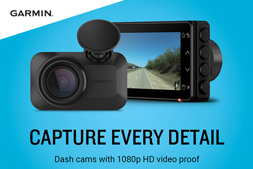 Garmin dezl Dash Cams capture every detail
